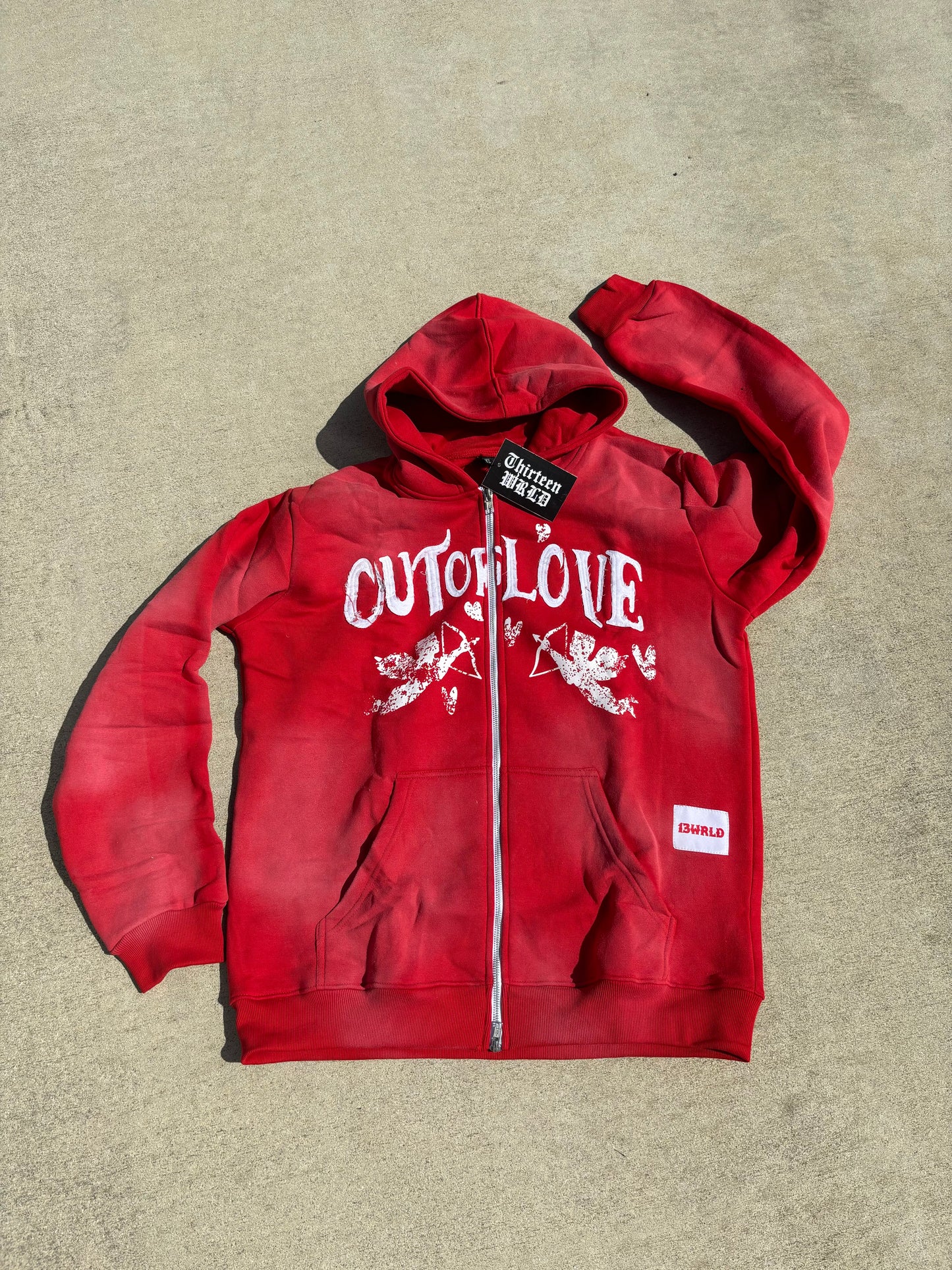 13WRLD Out Of Love Zip-Up
