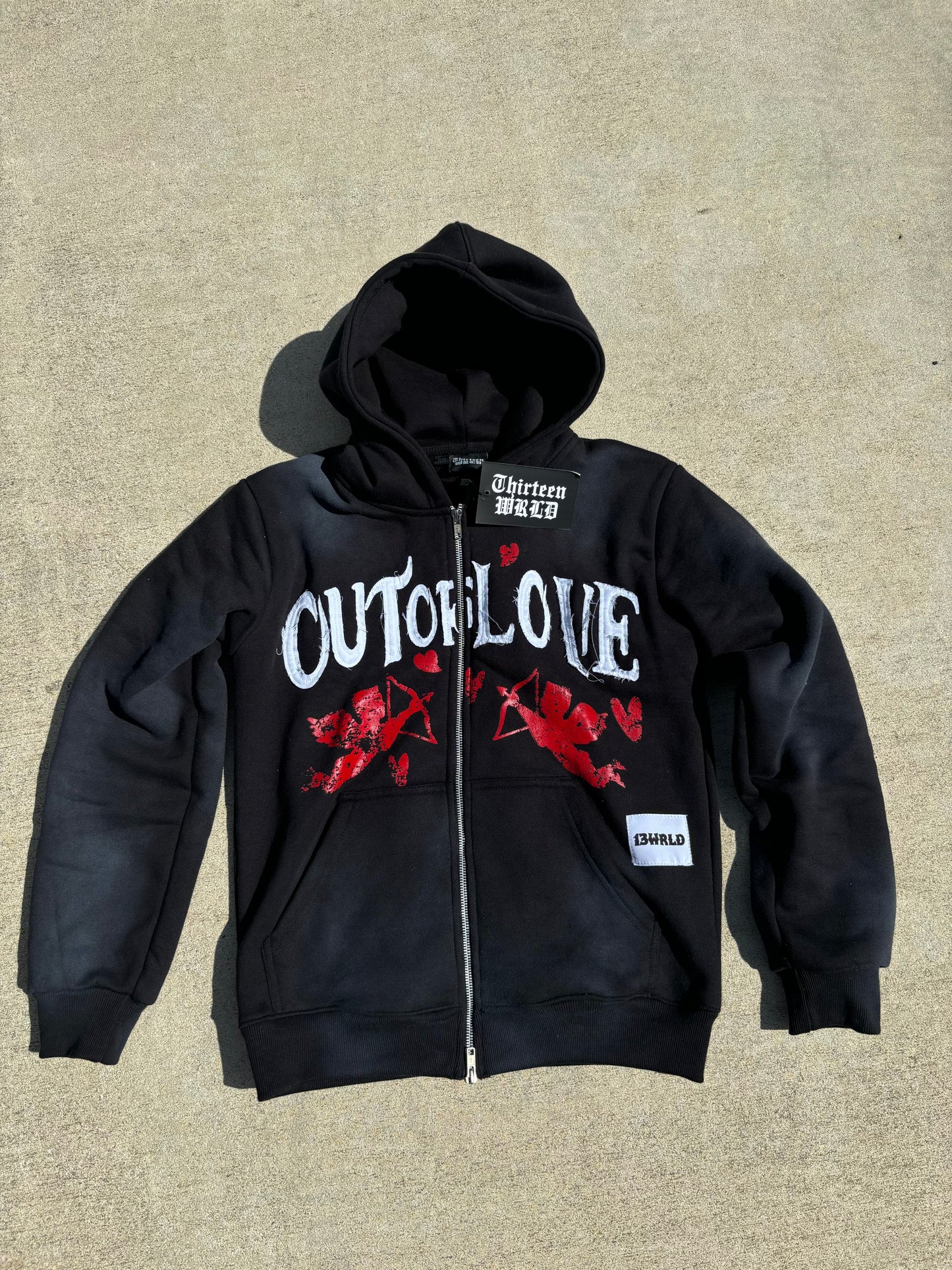 13WRLD Out Of Love Zip-Up