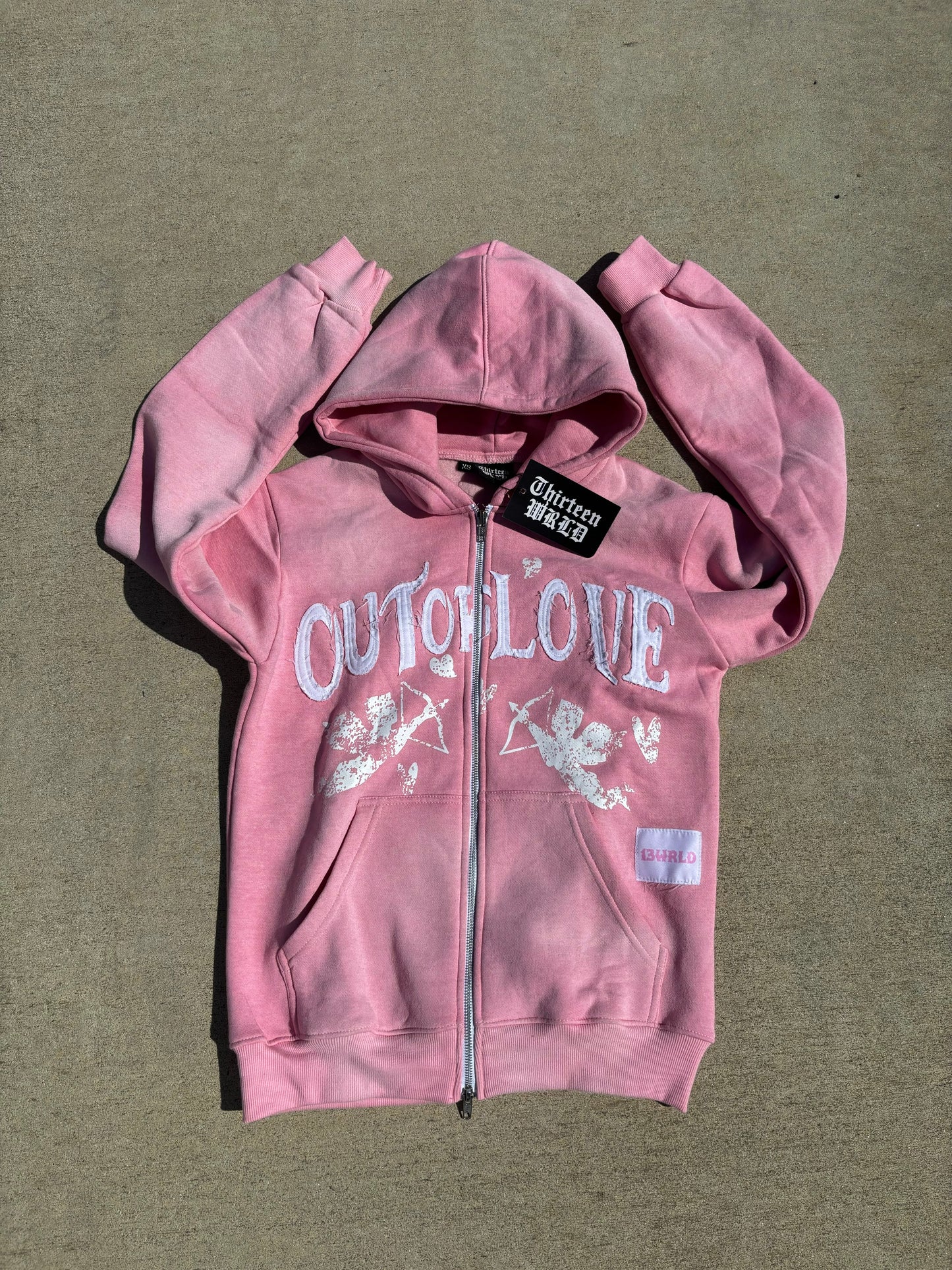 13WRLD Out Of Love Zip-Up