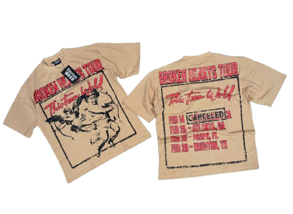 Thirteen Wrld “Broken Hearts Tour” Graphic