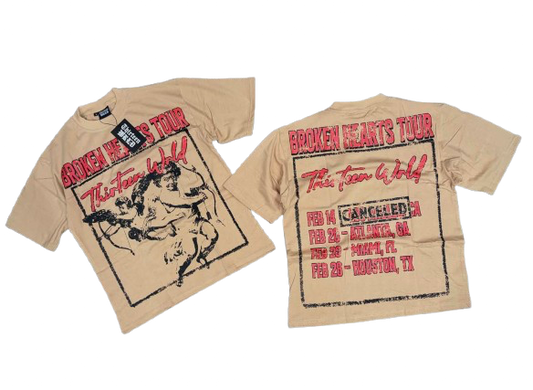 Thirteen Wrld “Broken Hearts Tour” Graphic